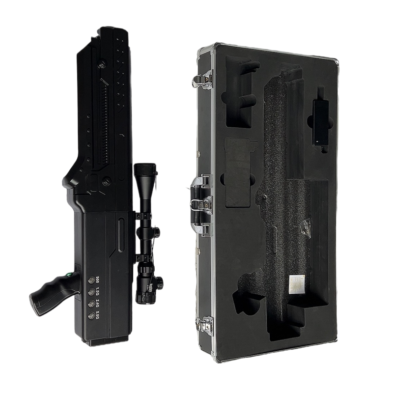  措勤手持便携式枪型低空防御反制四通道A型