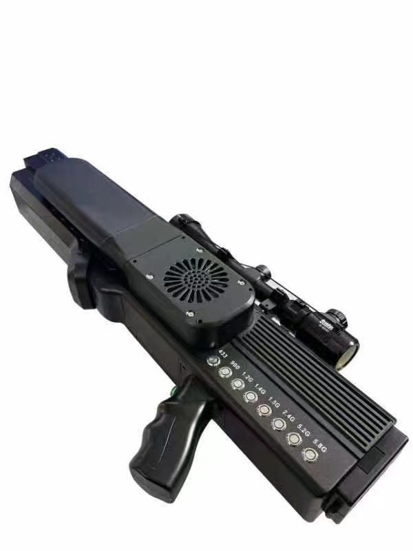  措勤手持便携式枪型低空防御反制八通道